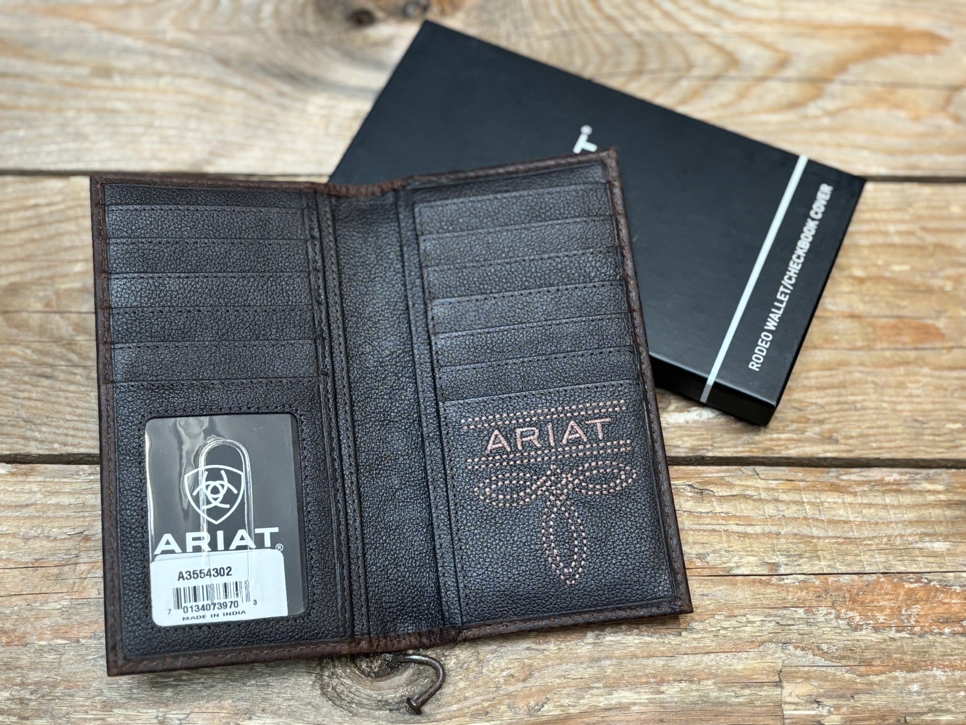 Mens Ariat Rodeo Wallet - Bullhide (7272717910093)