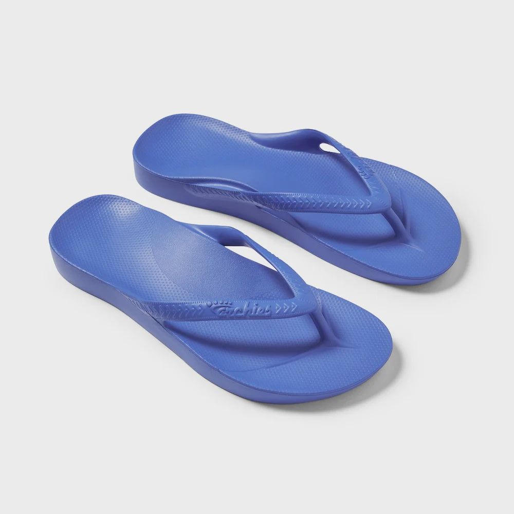 Archies Arch Support Thongs - Capri Blue (7365023563853)