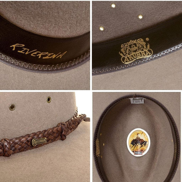 Akubra Hat Riverina Bran (3762230689869)