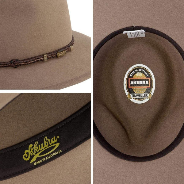 Akubra Hat Traveller Bran (3762231050317)