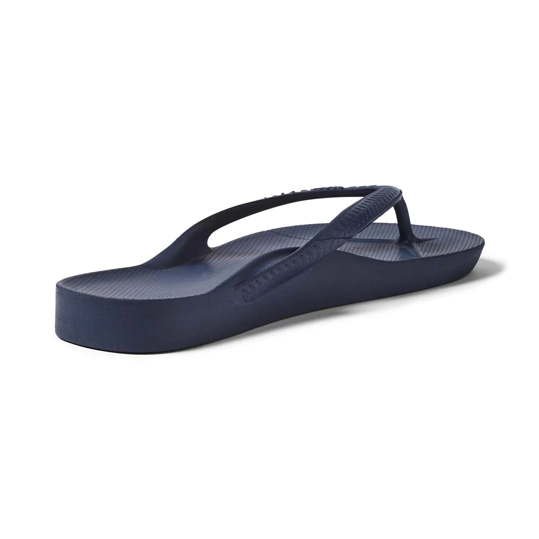 Archies Arch Support Thongs - Navy (6966176874573)