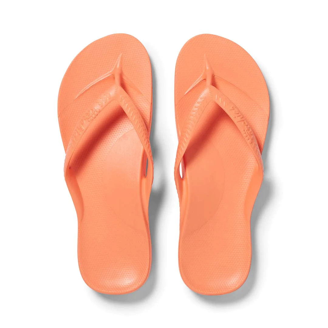 Archies Arch Support Thongs - Peach (6966176907341)