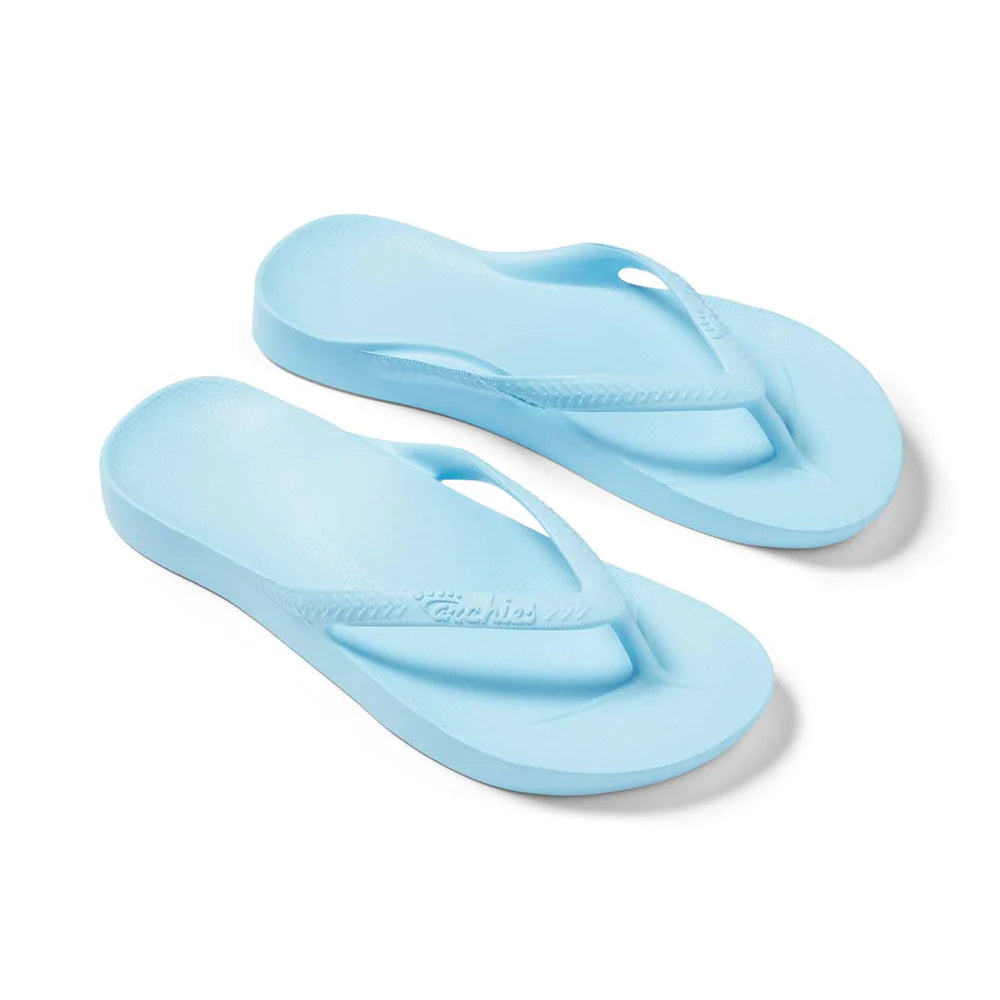 Archies Arch Support Thongs - Sky Blue (7033097158733)