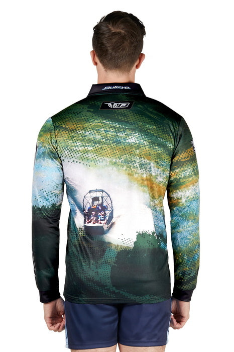 Mens Bullzye Rowdy Fishing Shirt - Multi