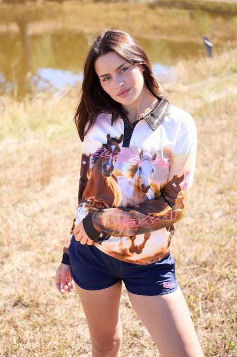 Womens Bullzye Gallop Fishing Shirt win26 - Multi
