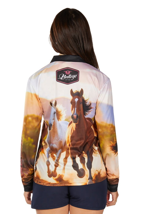 Womens Bullzye Gallop Fishing Shirt win26 - Multi