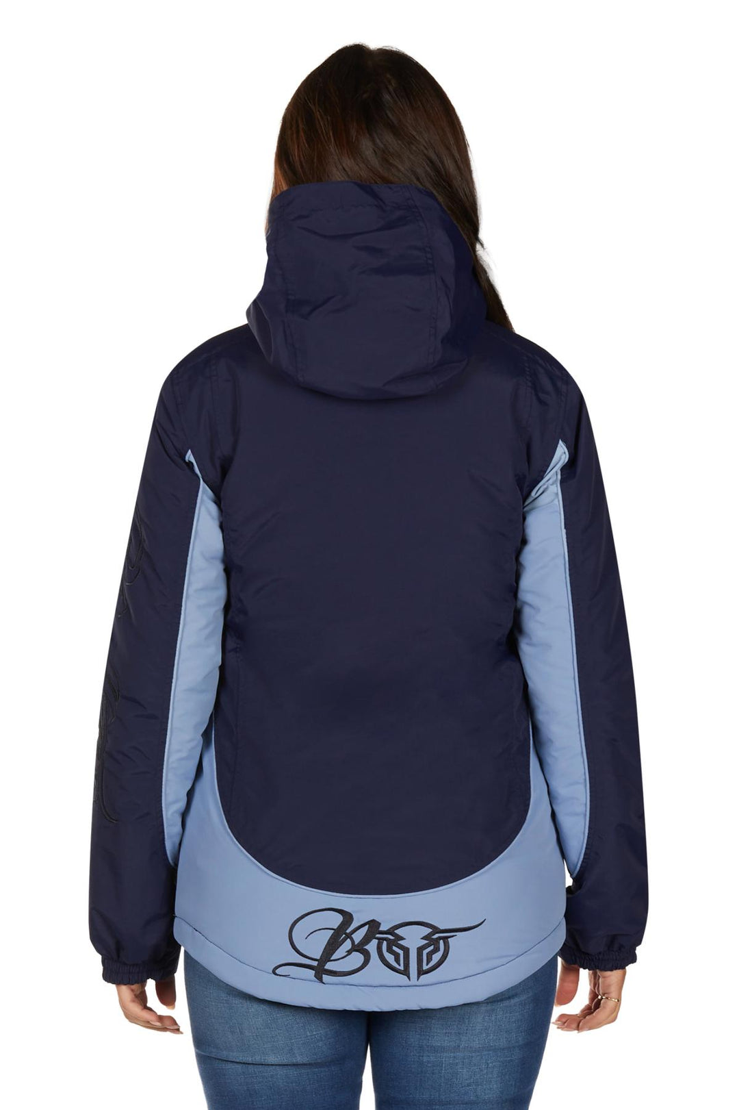 Womens Bullzye Carla Jacket - Light Blue / Navy