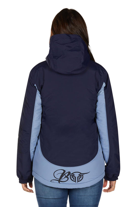 Womens Bullzye Carla Jacket - Light Blue / Navy