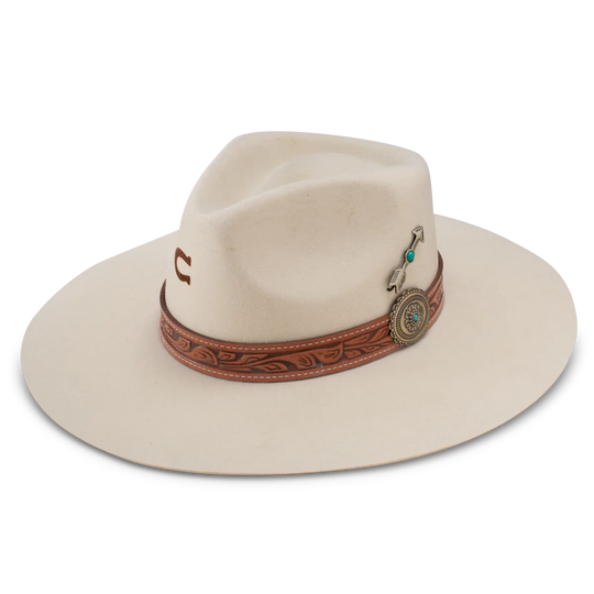 Charlie 1 Horse Hat - White Sands - Ivory (7334017531981)