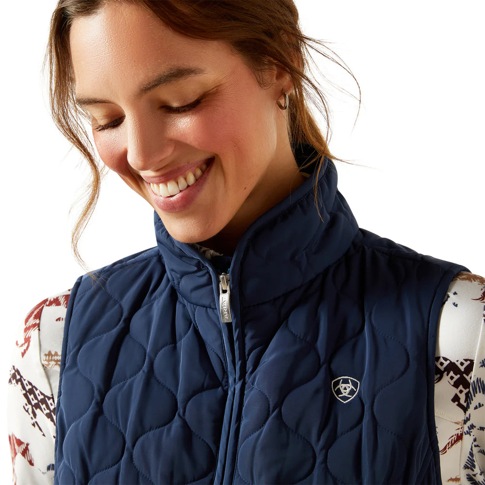 Womens Ariat Ashley 2.0 Insulated Vest - Big Dipper Blue