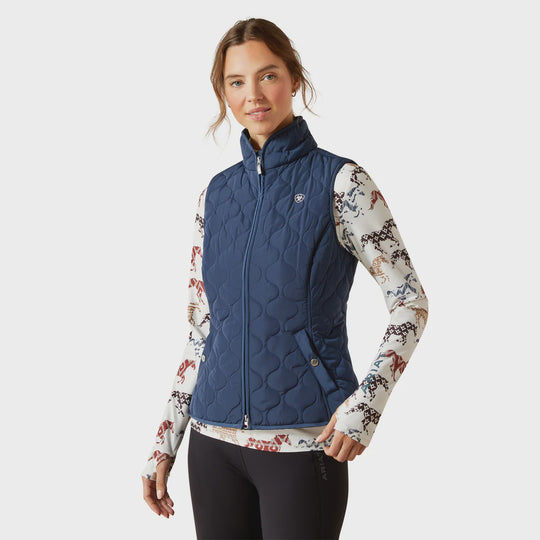 Womens Ariat Ashley 2.0 Insulated Vest - Big Dipper Blue