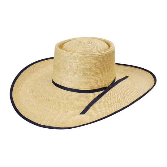 Sunbody Palm Hat Reata Oak 5 inch Navy (3762235441229)