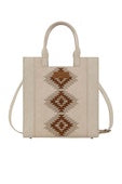 Wrangler Harper Aztec Crossbody Bag - Beige or Tan