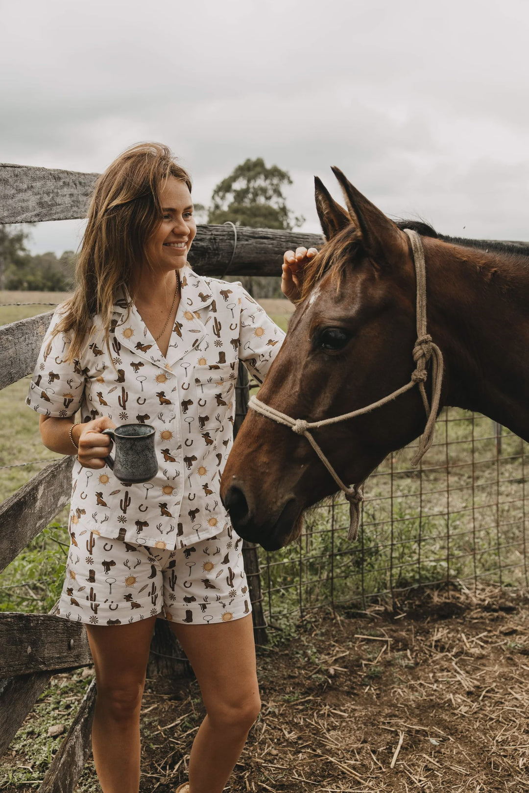 Wild Lace Country Dreams PJs
