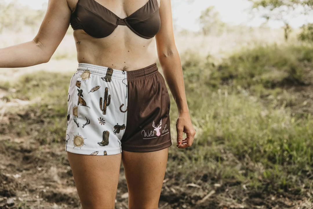 Wild Lace Footy Shorts
