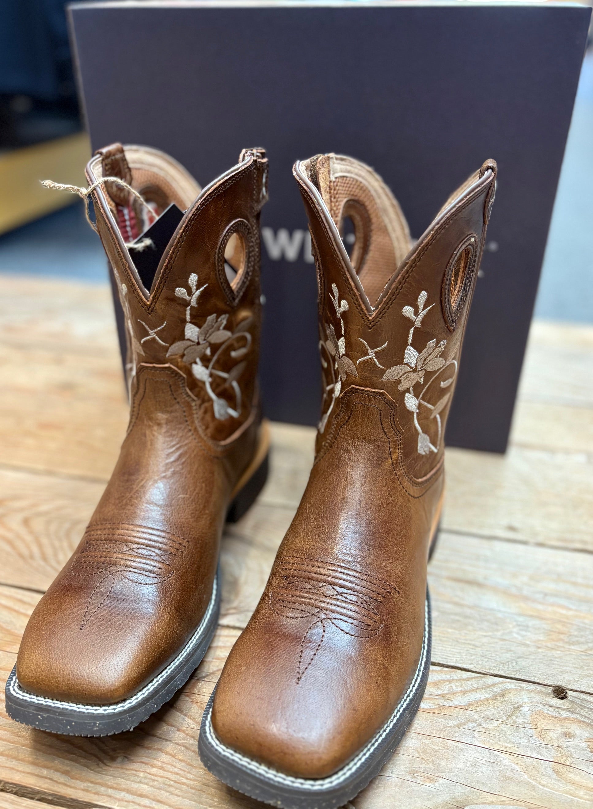 Womens Twisted X 9" Tech X2 Zip Boot - Oiled Bomber