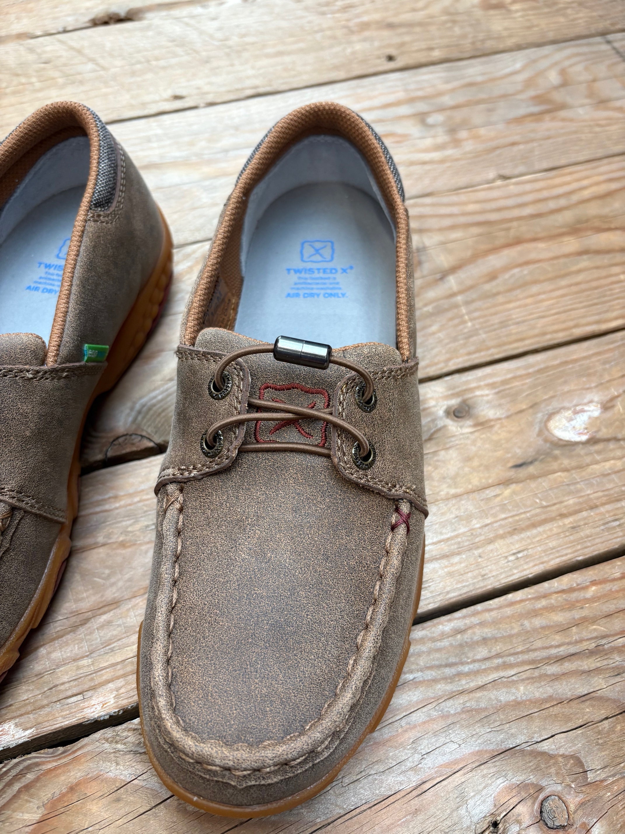 Womens Twisted X Cell Stretch Elastic Moc / Shoe - Bomber