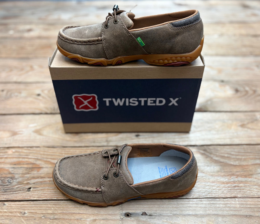 Womens Twisted X Cell Stretch Elastic Moc / Shoe - Bomber