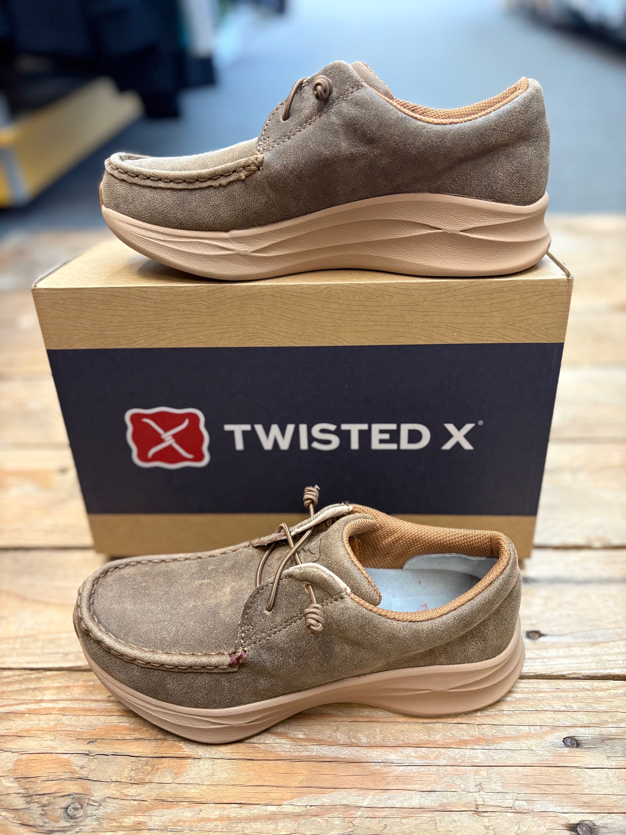 Womens Twisted X Ultralite X Casual Lace up Shoe - Bomber