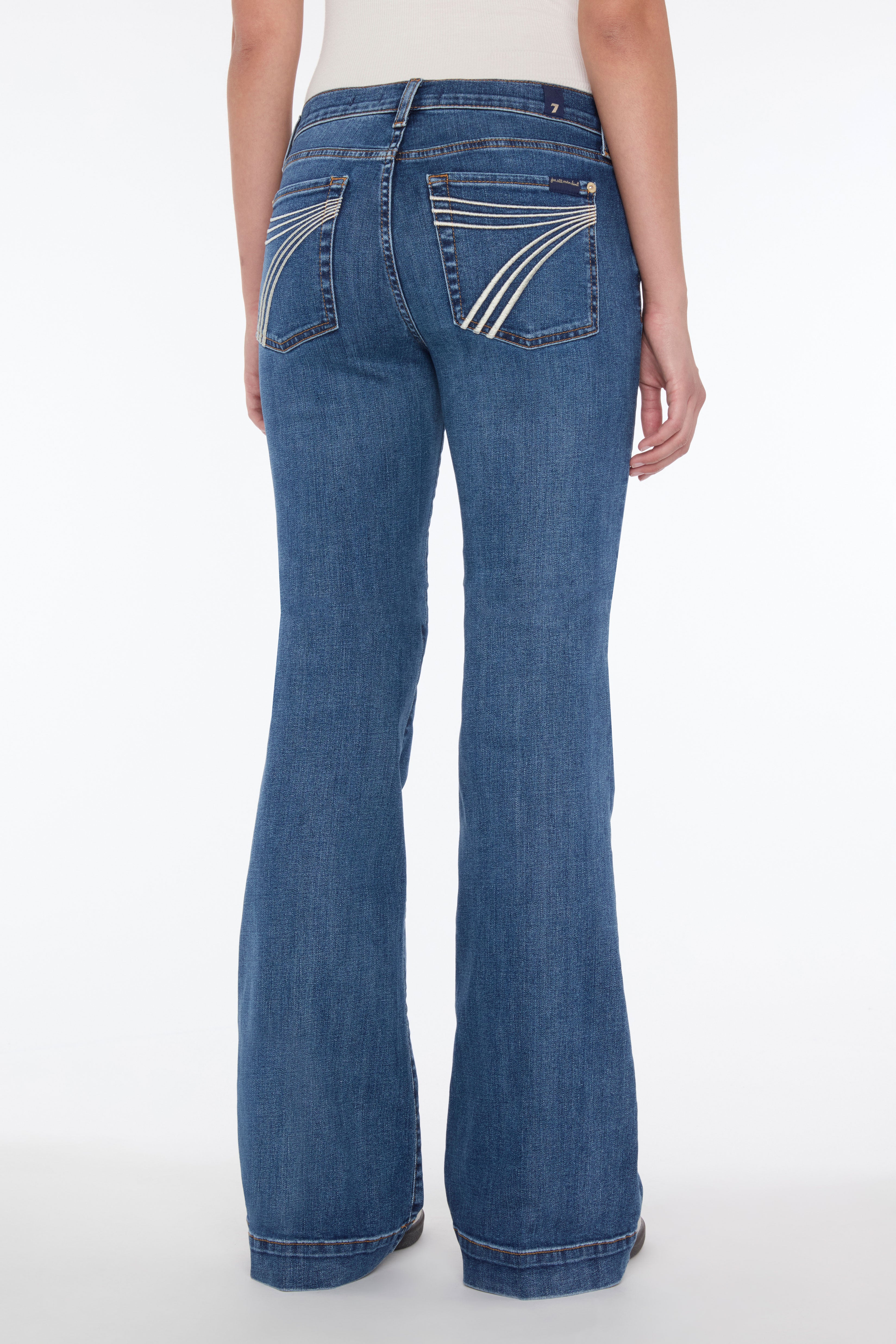 Womens 7 For All Mankind Dojo Jean - Soho Light