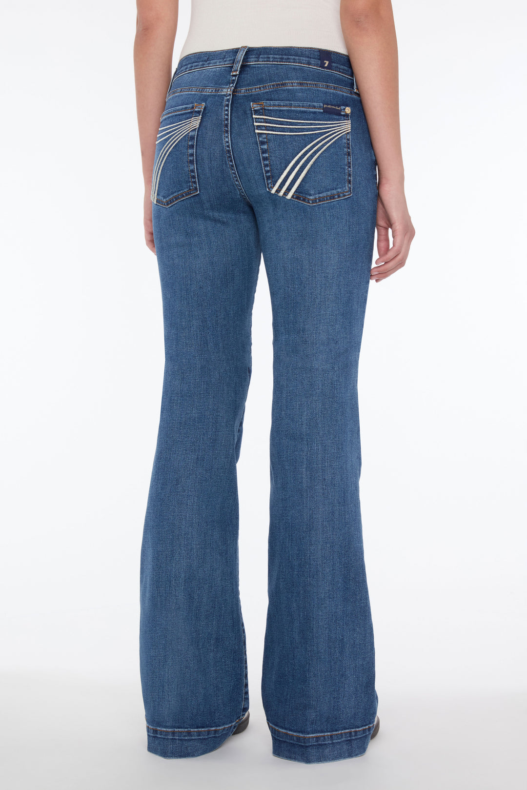 Womens 7 For All Mankind Dojo Jean - Soho Light