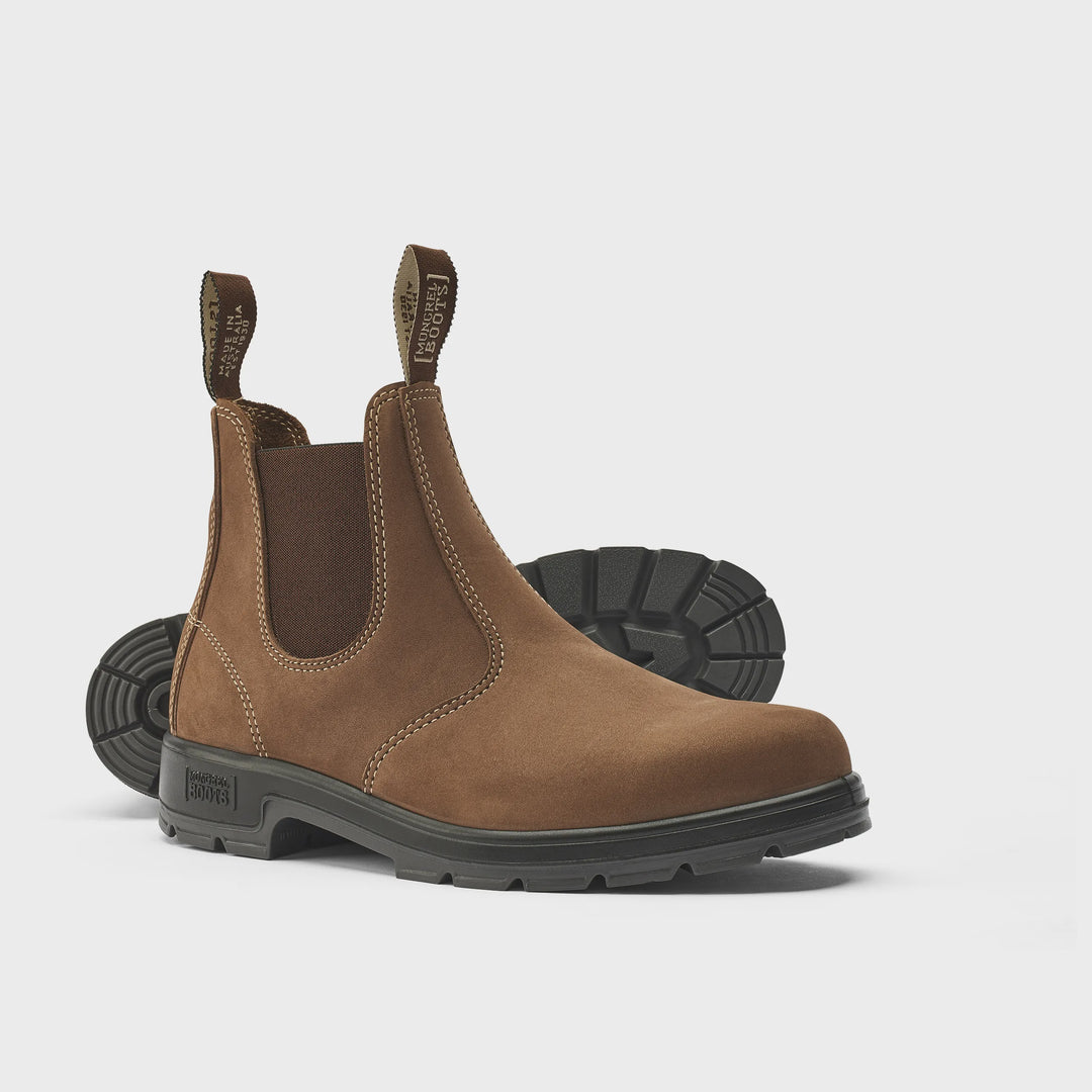 Mongrel Workboots - K9 Elastic Side - Vintage Brown