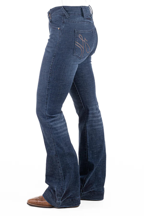 Womens Hitchley &amp; Harrow SR2164 Montrose High Rise Trouser Jean (7438830665805)