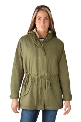 Womens Pure Western Bailey Jacket - Forest Green (6865484382285)