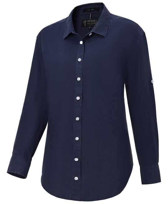 Womens Pilbara Florence Classic Linen Shirt - Choose Colour
