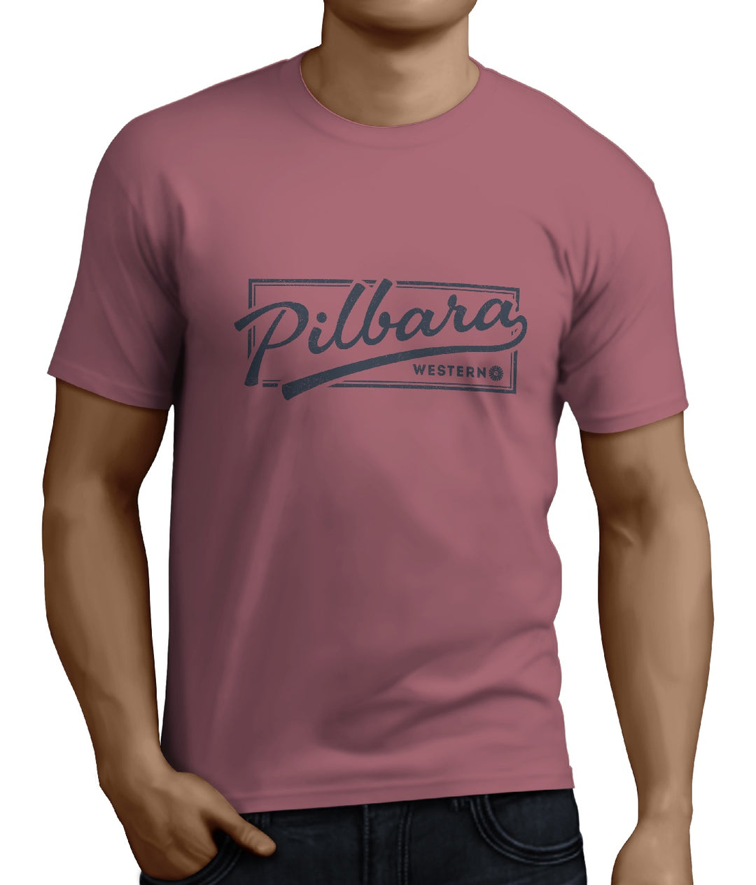 Mens Pilbara Game Day Tee Tshirt - Choose Colour