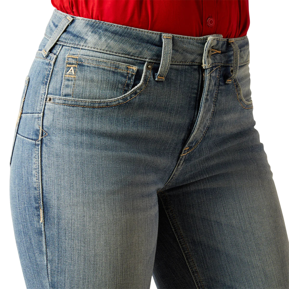Womens Ariat Cecilia High Rise Boot Cut Jean - Veracruz (7586132131917)