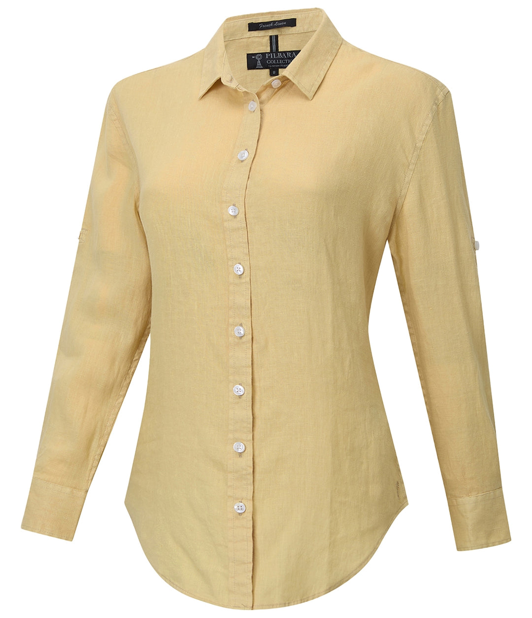 Womens Pilbara Florence Classic Linen Shirt - Choose Colour