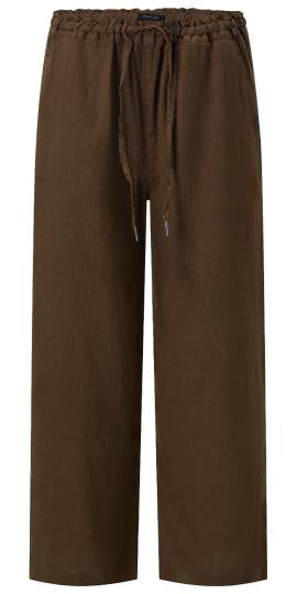 Womens Pilbara Evelyn Linen Pants - Charcoal, Chocolate or Navy