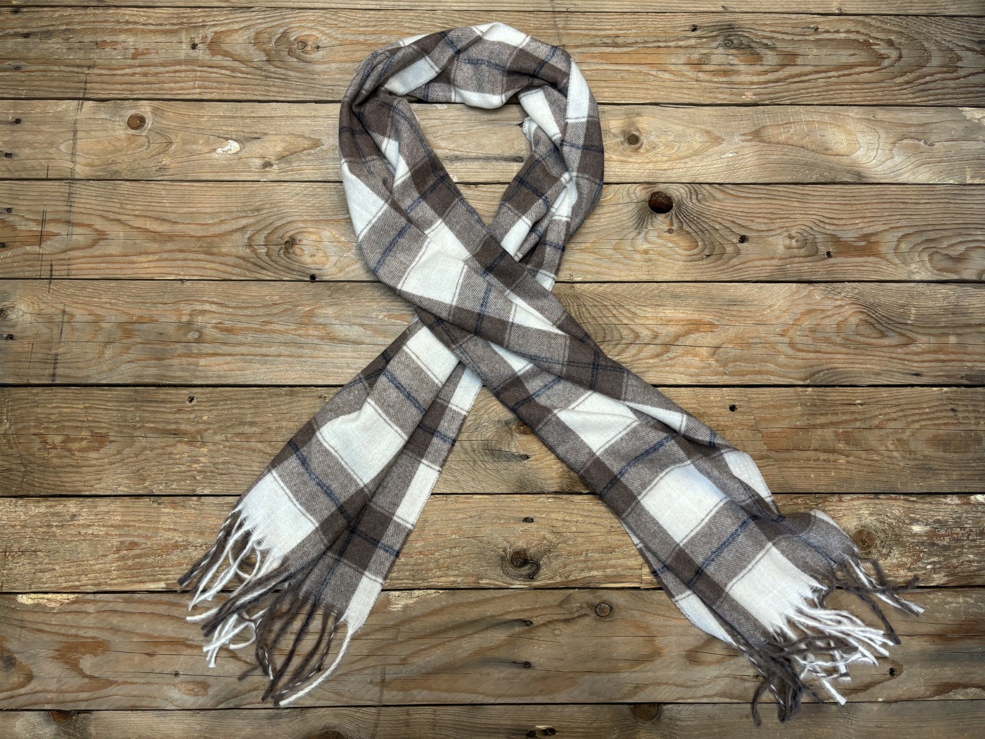 Thomas Cook Romsey Scarf - Tan (7041899495501)