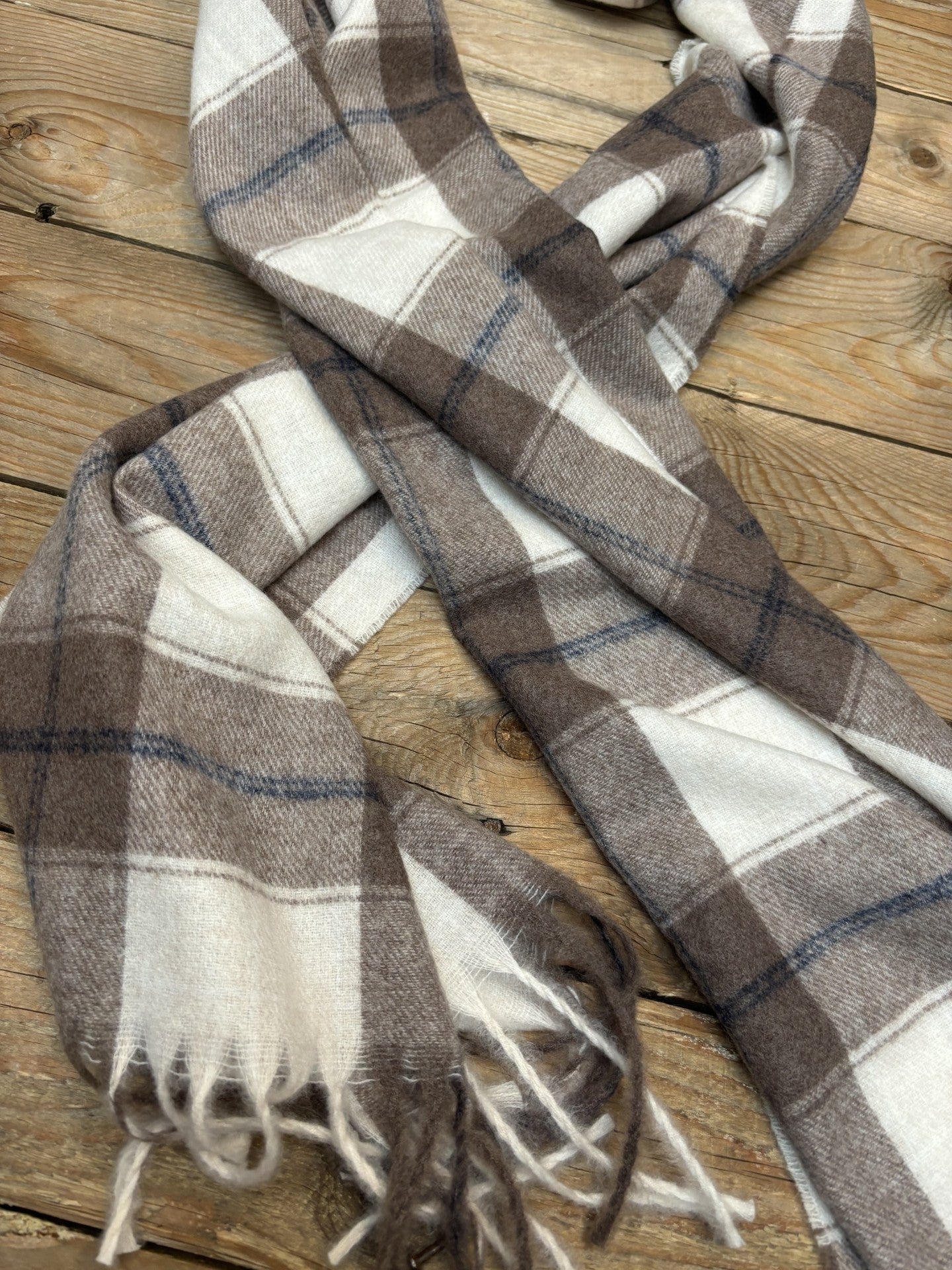 Thomas Cook Romsey Scarf - Tan (7041899495501)