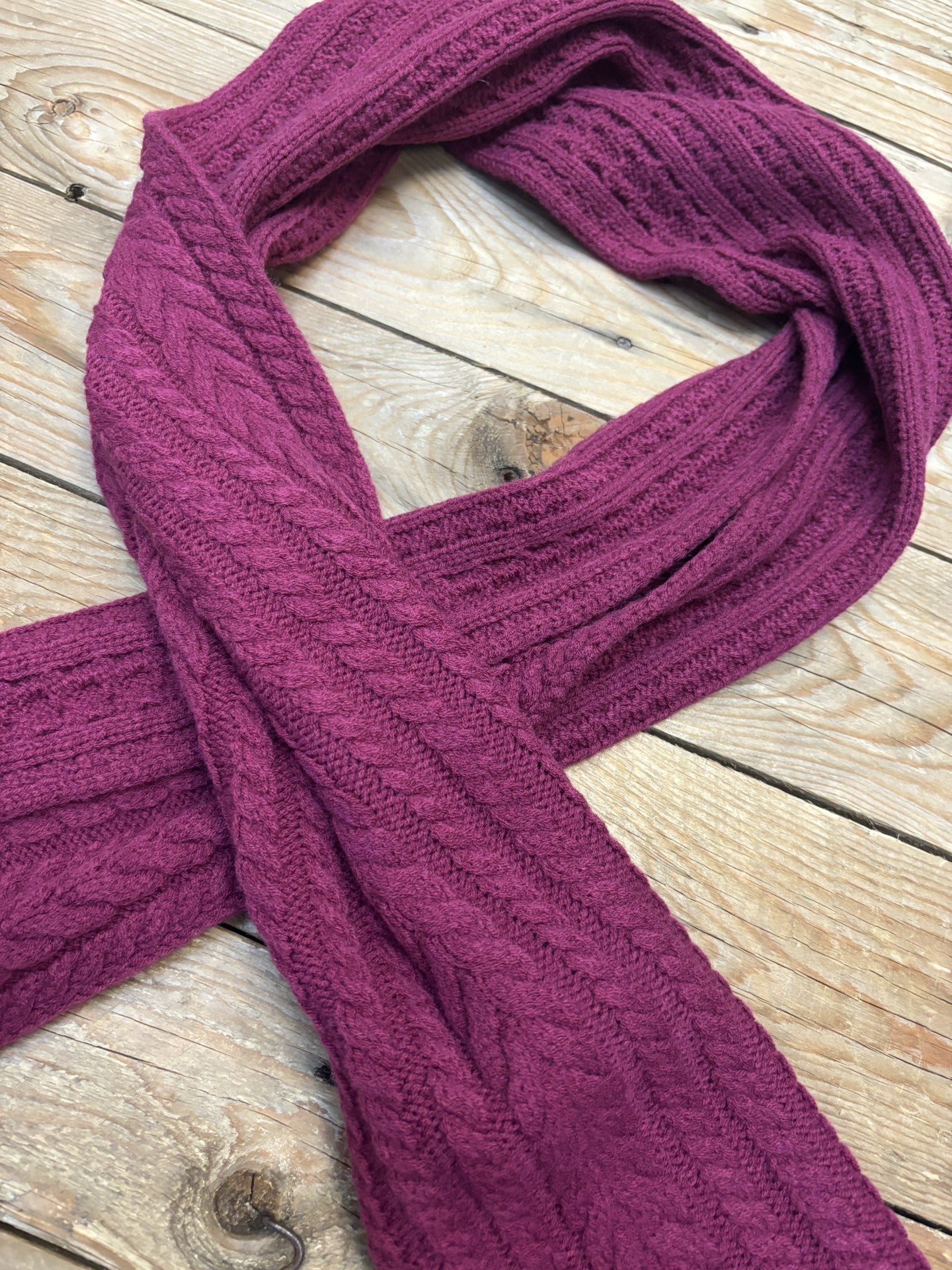 Ladies Thomas Cook Taylah Scarf - Mulberry (7041899462733)