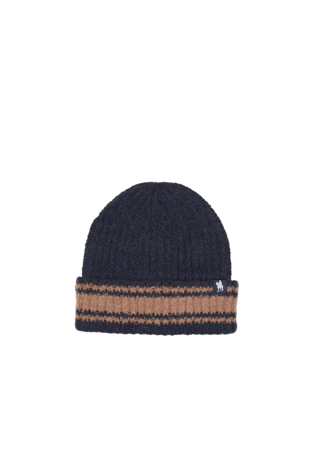 Thomas Cook Winton Beanie - Navy / Tan