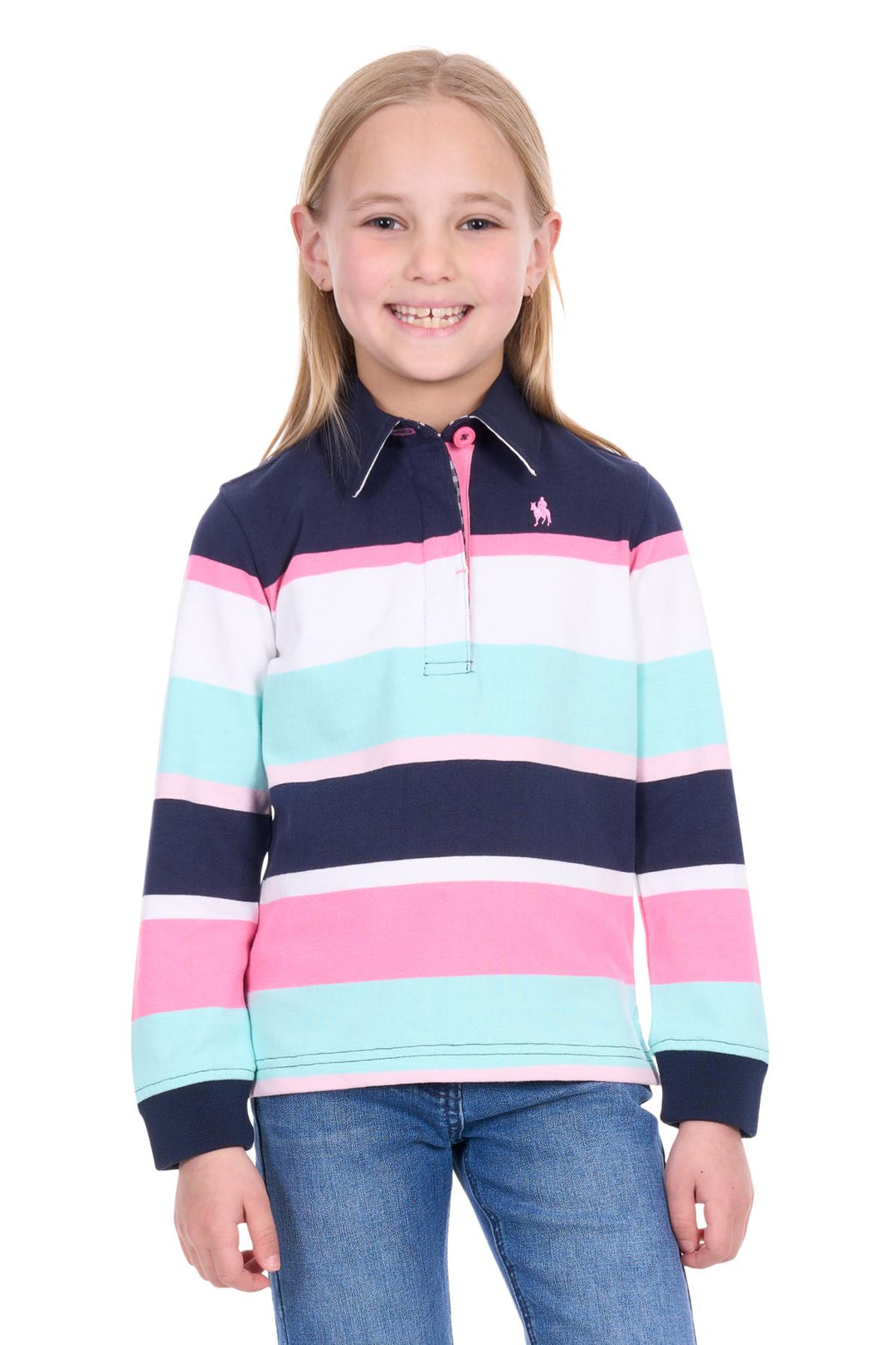 Girls Kids Thomas Cook Vivian Rugby Shirt Jumper - Multi