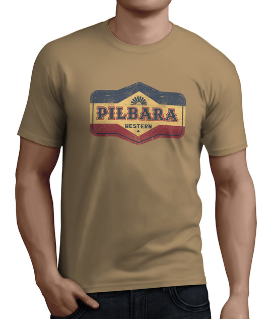 Mens Pilbara Oil Can Tee Tshirt - Choose Colour
