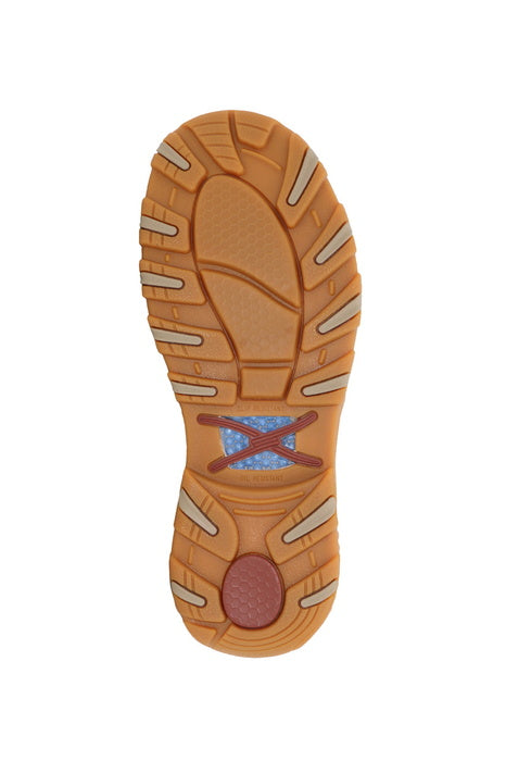 Mens Twisted X Cellstretch Slip on Moc Shoe - Caramel
