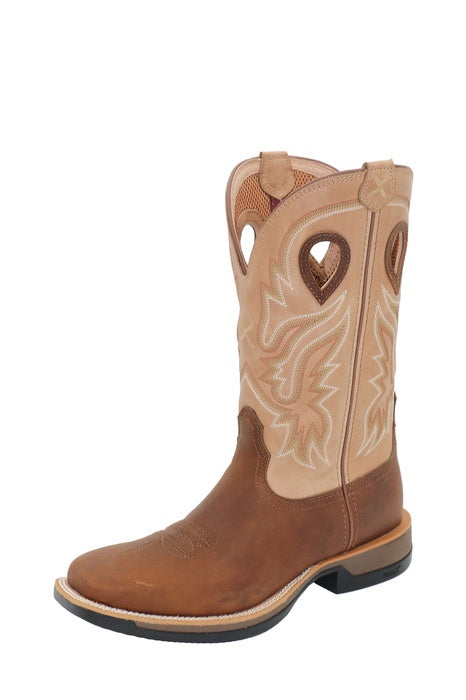 Mens Twisted X 12" Tech X1 Western Boot - Sepia / Tan