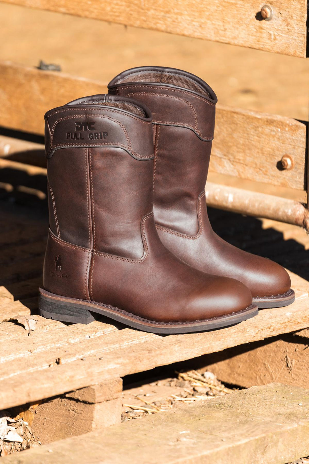 Mens Thomas Cook Duramax DTC Dogger Boot - Oily Brown