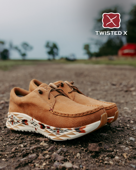 Womens Twisted X Ultralite X Casual Lace up Shoe - Caramel