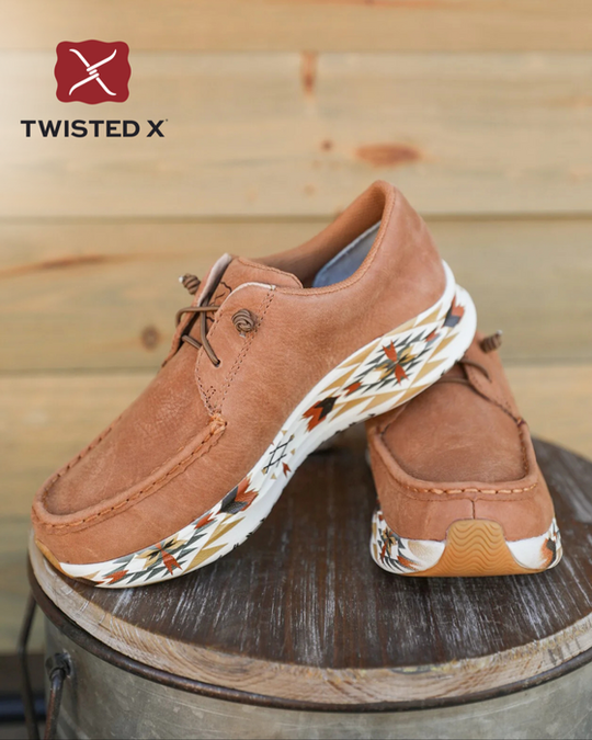 Womens Twisted X Ultralite X Casual Lace up Shoe - Caramel