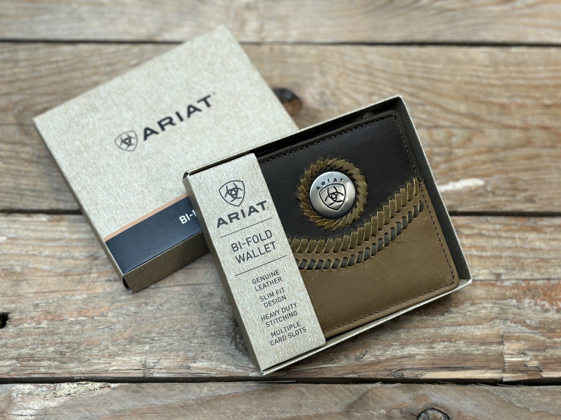 Ariat Bi Fold Wallet- WLT2101A (6623907709005)