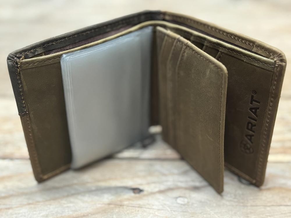 Ariat Bi Fold Wallet- WLT2101A (6623907709005)