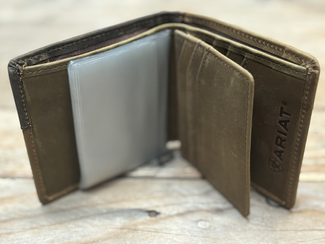 Ariat Bi Fold Wallet- WLT2101A (6623907709005)