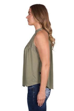 Womens Pure Western  Abigail Blouse (7557877530701)