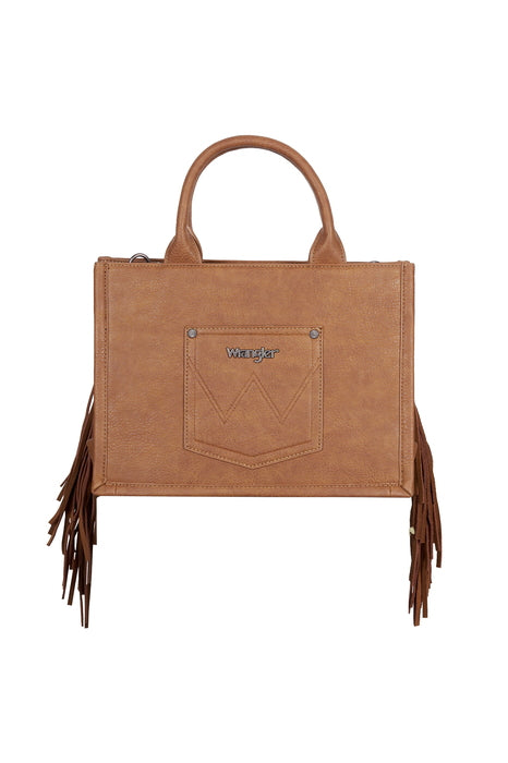 Wrangler Adelyn Tooled Handbag- Tan or Pink