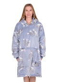 Adults Thomas Cook Snuggle Hoodie - Blue Border Collie Dogs